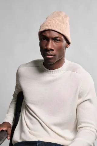 Bonnet Ara – Camel par la marque Nitto Knitwear Nitto Knitwear - Bonnet Ara – Camel