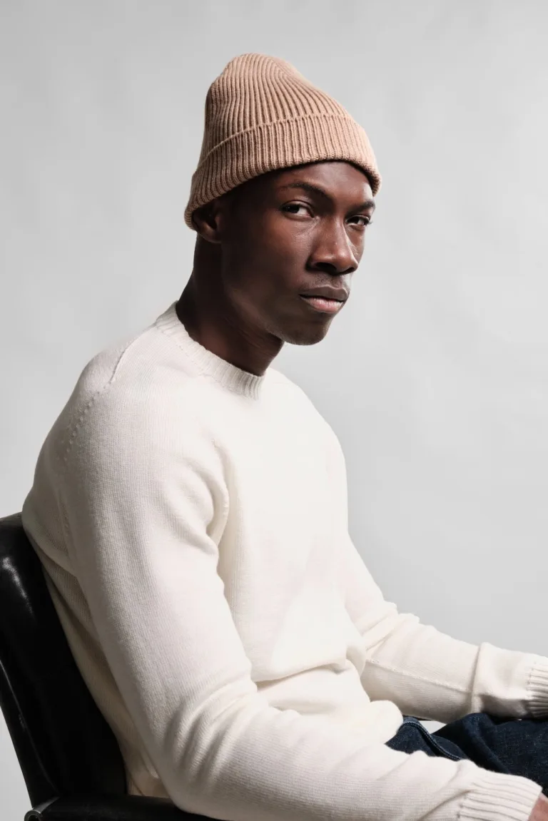 Nitto Knitwear - Bonnet Ara - Camel – Taille unique