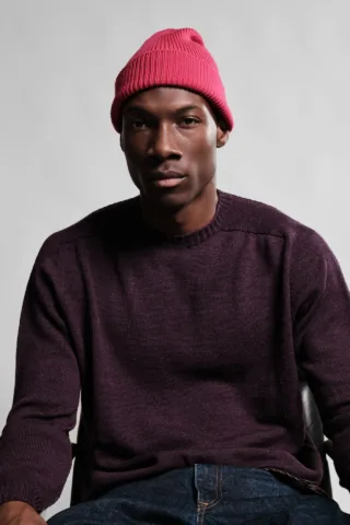 Bonnet Ara – Fuchsia par la marque Nitto Knitwear Nitto Knitwear - Bonnet Ara – Fuchsia