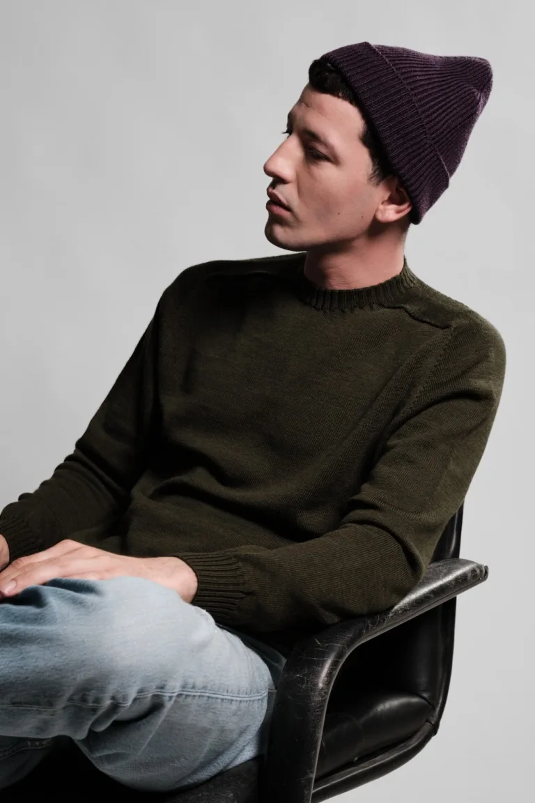 Nitto Knitwear - Bonnet Ara - Lie de vin – Taille unique
