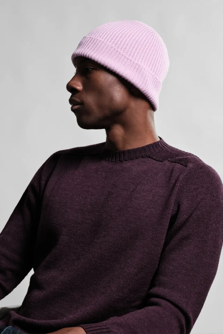 Nitto Knitwear - Bonnet Ara - Lilas – Taille unique