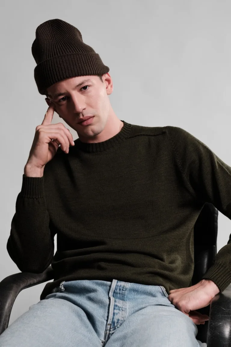 Nitto Knitwear - Bonnet Ara - Marron – Taille unique