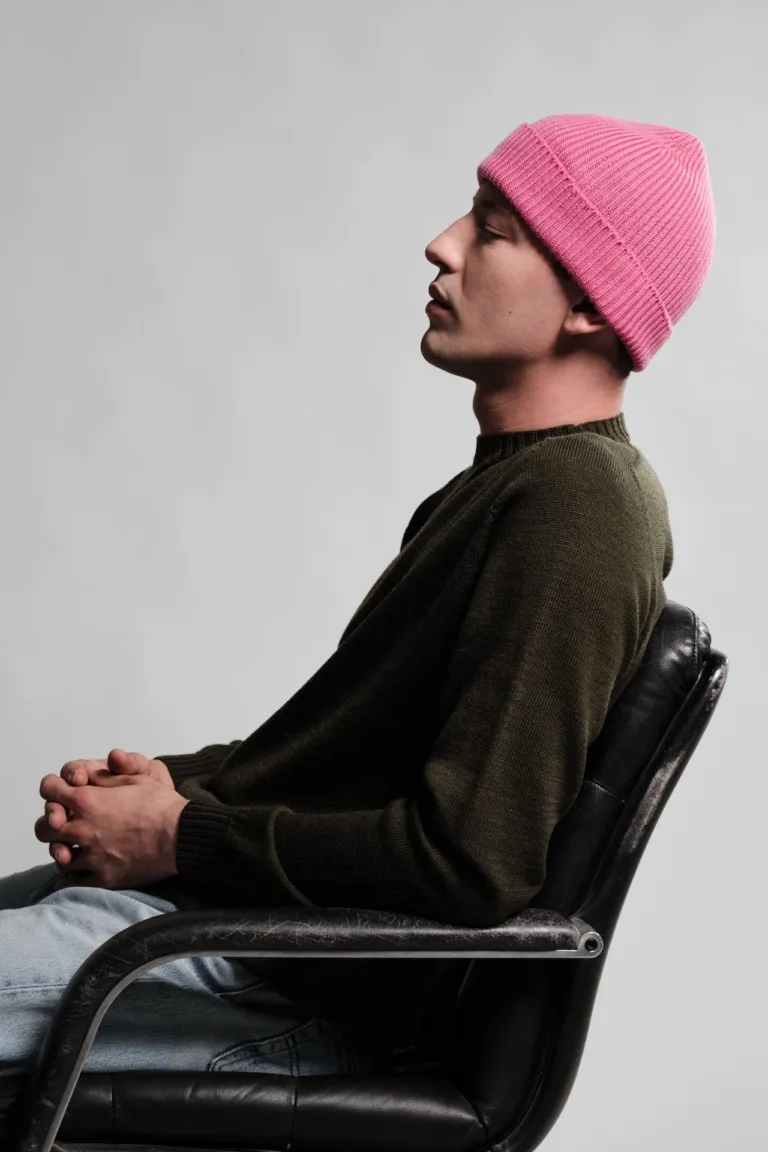 Nitto Knitwear - Bonnet Ara - Rose – Taille unique
