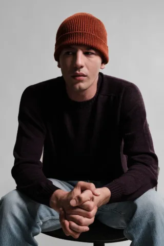 Nitto Knitwear - Bonnet Ara – Rouille