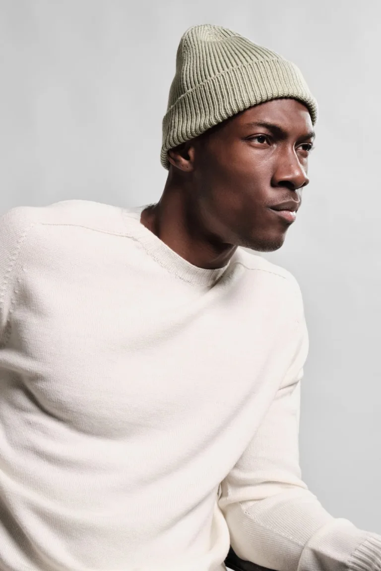 Nitto Knitwear - Bonnet Ara - Vert Olive – Taille unique