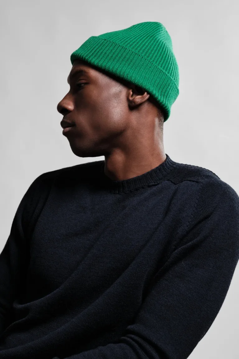 Nitto Knitwear - Bonnet Ara - Vert Pomme – Taille unique