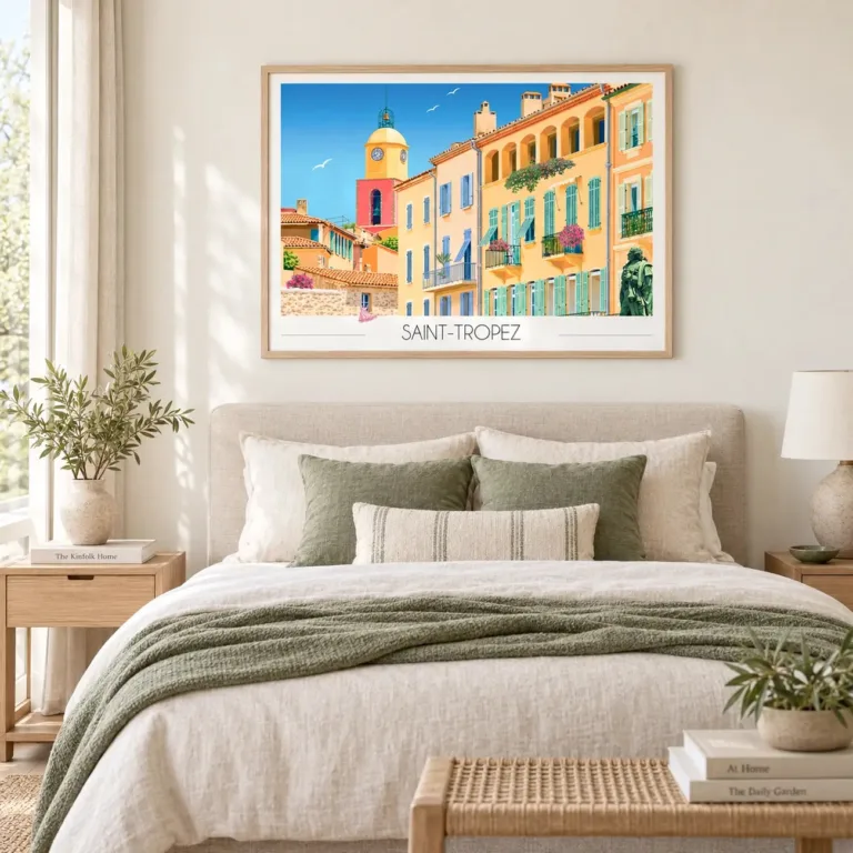 Foliove - Affiche Saint-Tropez – 100x140 cm (B0)