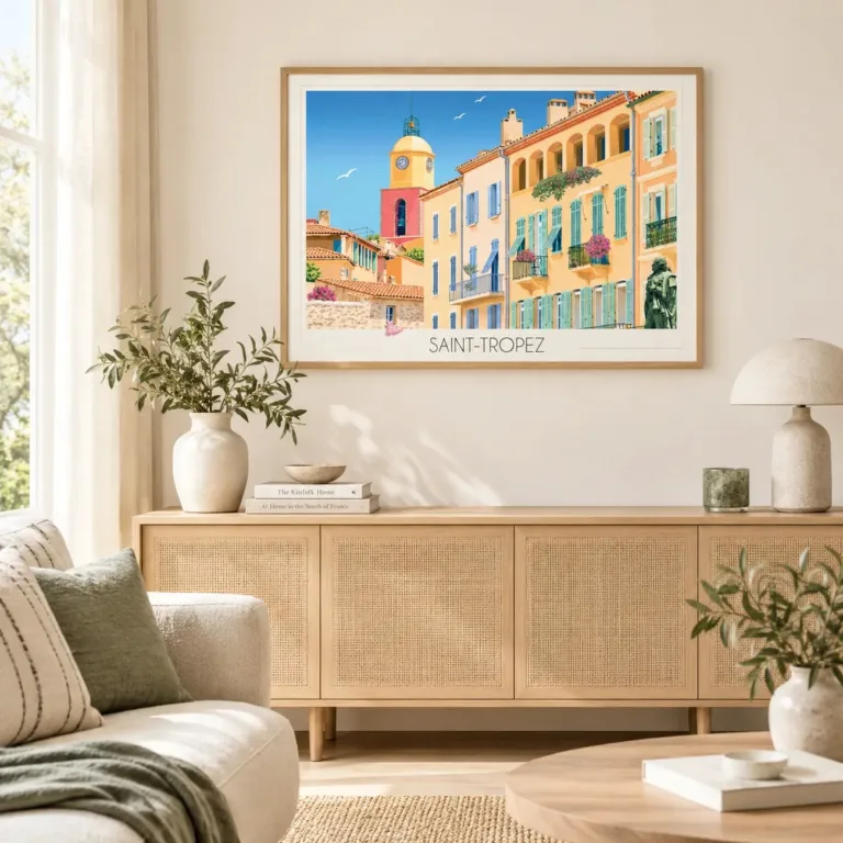 Foliove - Affiche Saint-Tropez – 100x140 cm (B0)