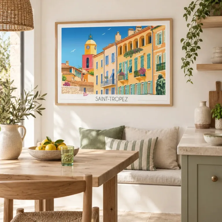 Foliove - Affiche Saint-Tropez – 100x140 cm (B0)