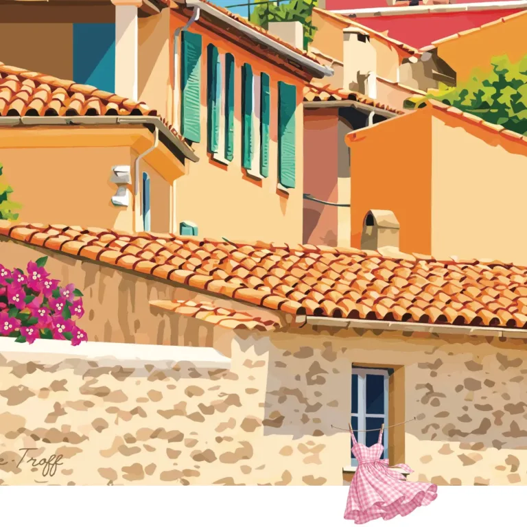 Foliove - Affiche Saint-Tropez – 100x140 cm (B0)