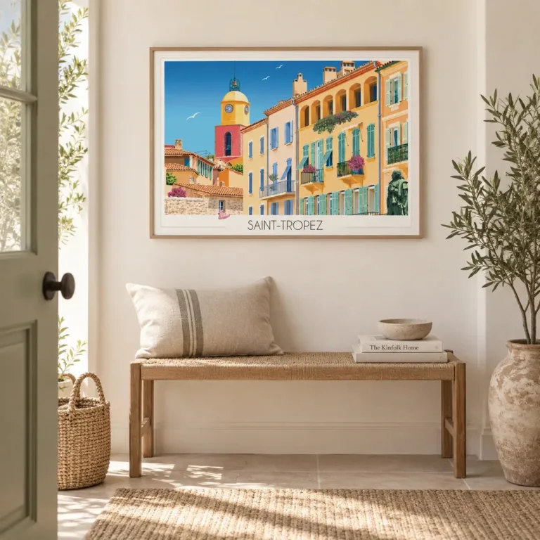 Foliove - Affiche Saint-Tropez – 100x140 cm (B0)