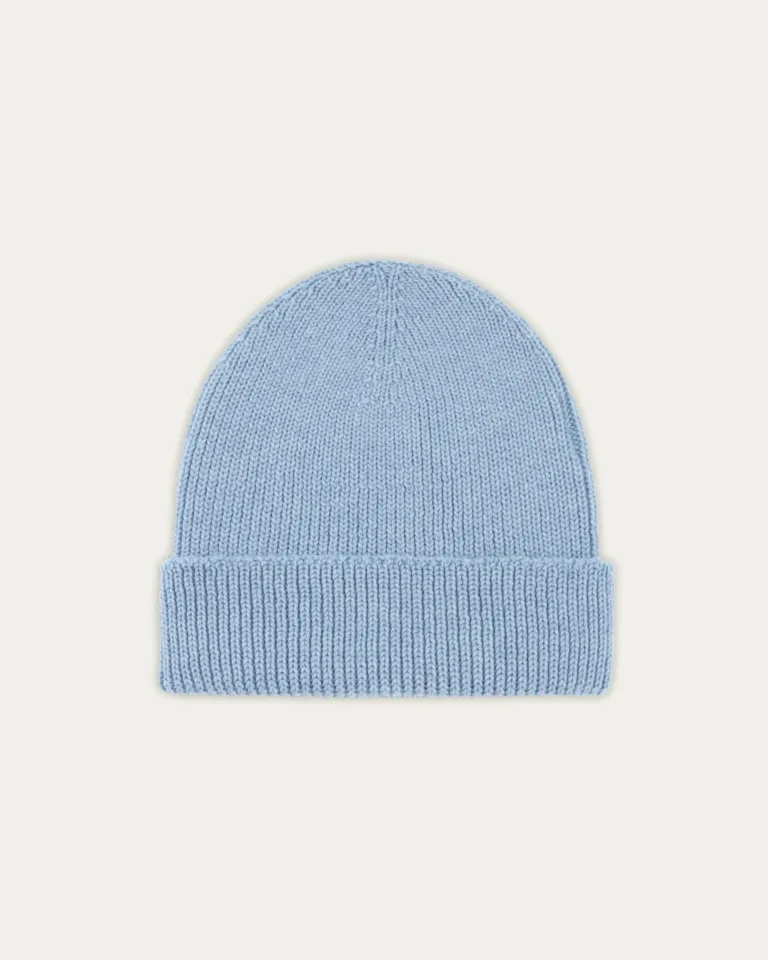 Nitto Knitwear - Bonnet Ara - Bleu ciel – Taille unique