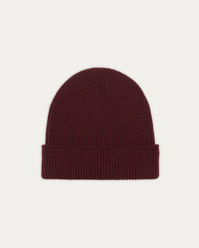 Nitto Knitwear - Bonnet Ara - Bordeaux – Taille unique