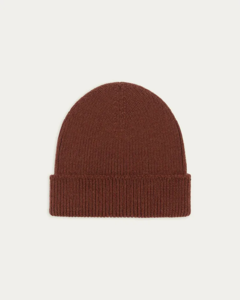 Nitto Knitwear - Bonnet Ara - Brique – Taille unique