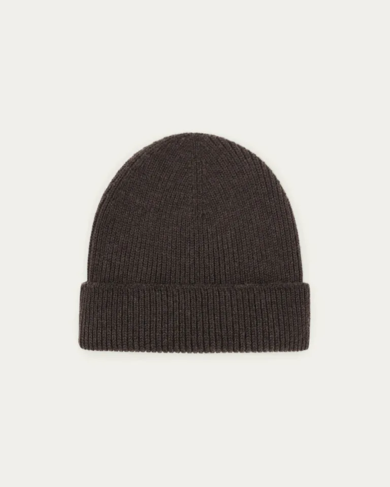 Nitto Knitwear - Bonnet Ara - Café – Taille unique