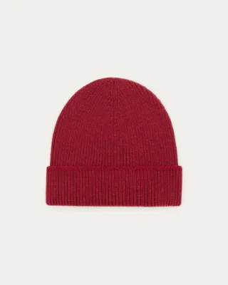Bonnet Enza – Rouge par la marque Tricots Jean Marc Tricots Jean Marc - Bonnet Enza – Rouge