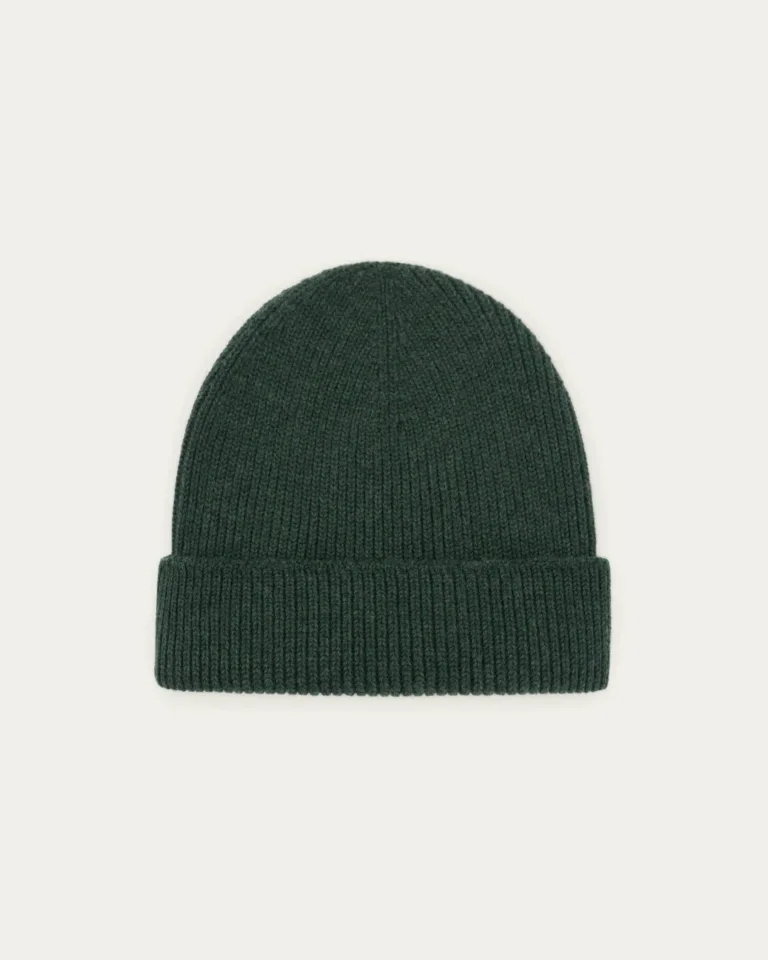 Nitto Knitwear - Bonnet Ara - Vert Forêt – Taille unique