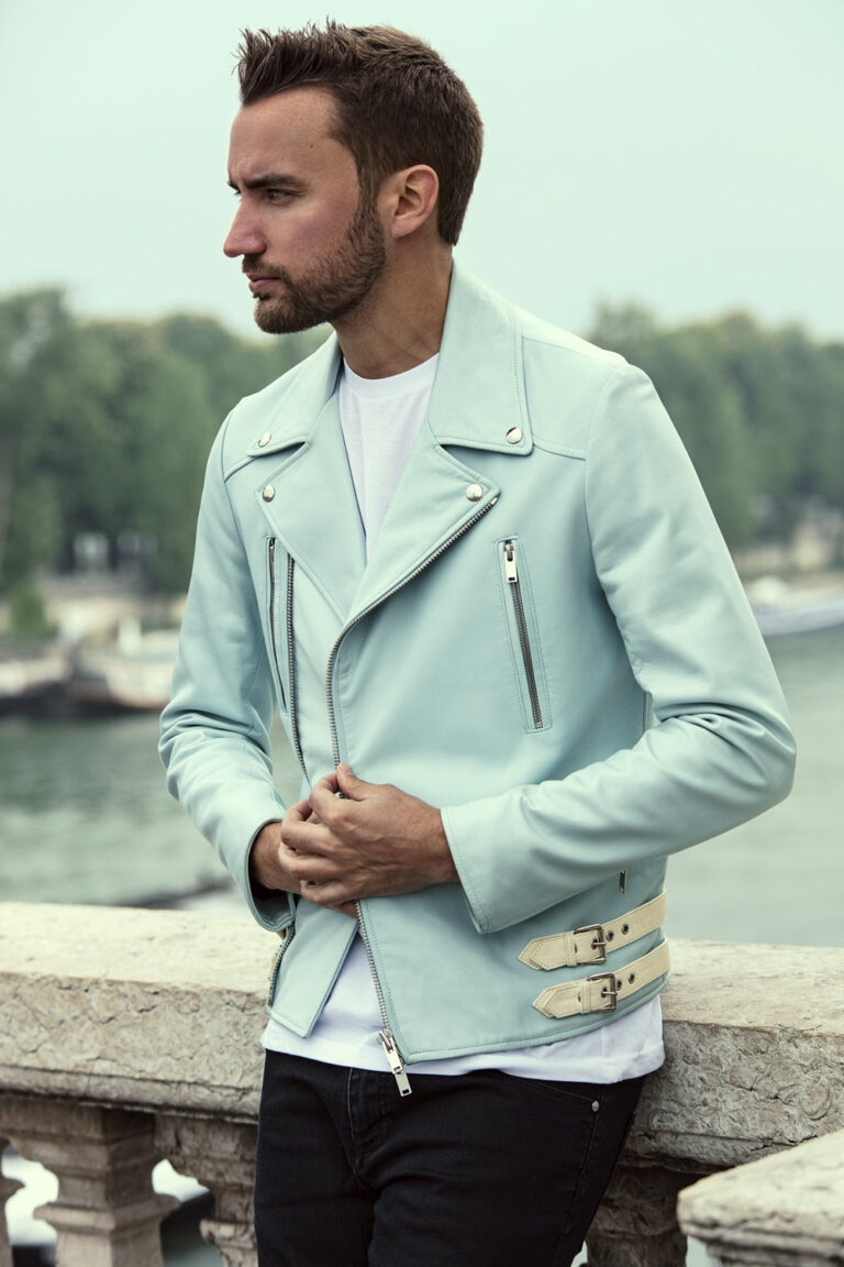 Atelier Bertrand - Biker N°2 – 46 / Cerf - Bleu marine