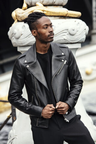 Atelier Bertrand - Blouson biker N3