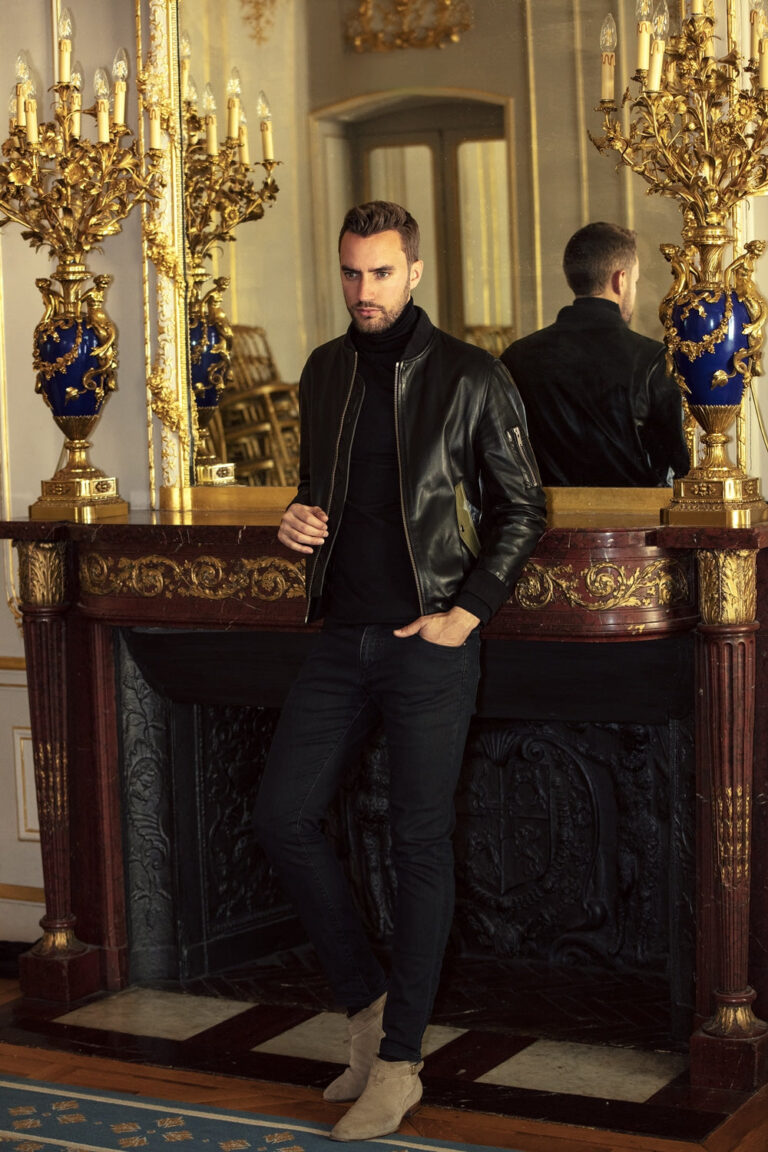 Atelier Bertrand - Blouson Bomber – 46 / Cerf - Perle