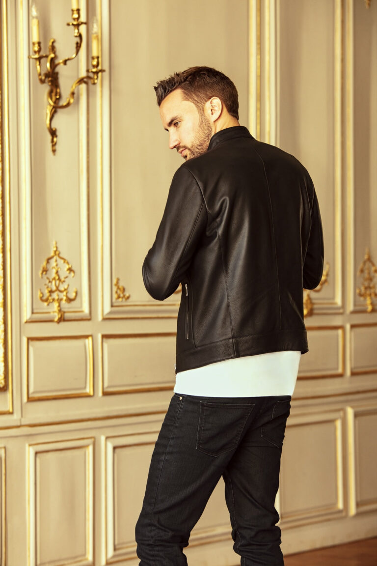 Atelier Bertrand - Blouson Minimaliste – 46 / Cerf - Bleu marine