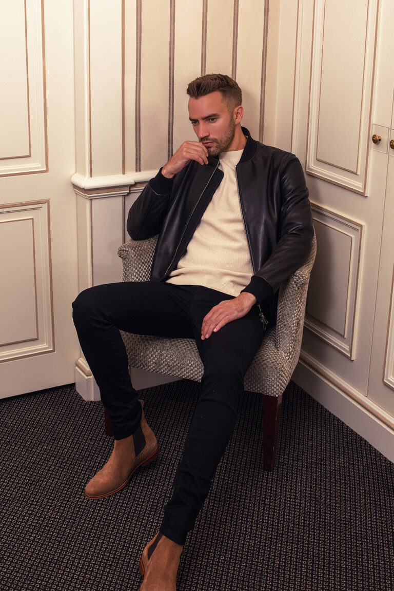 Atelier Bertrand - Blouson Bomber fit – 46 / Cerf - Noir
