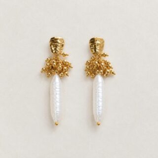 Boucles d’oreilles Juliette – perles d’eau douce par la marque MAISON MALLOW MAISON MALLOW - Boucles d’oreilles Juliette – perles d’eau douce