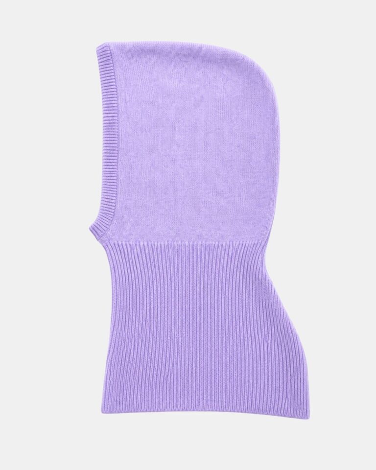 Tricots Jean Marc - Cagoule Tsoliné - French Lilac – Taille Unique