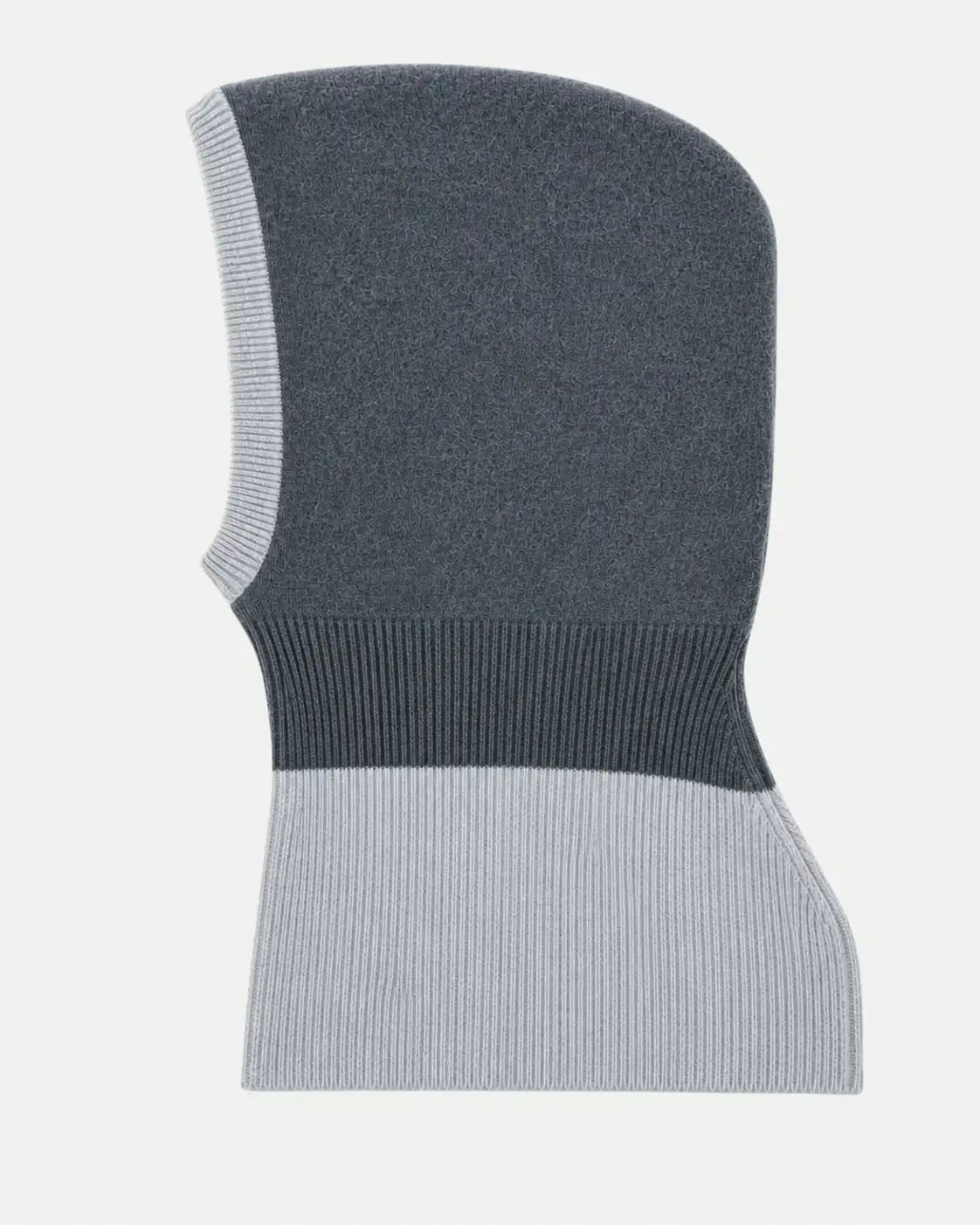 CAGOULE TSOLINE MED GREY QUARTZ Tricots Jean Marc - Cagoule Tsoliné - Med Grey / Quartz – Taille Unique