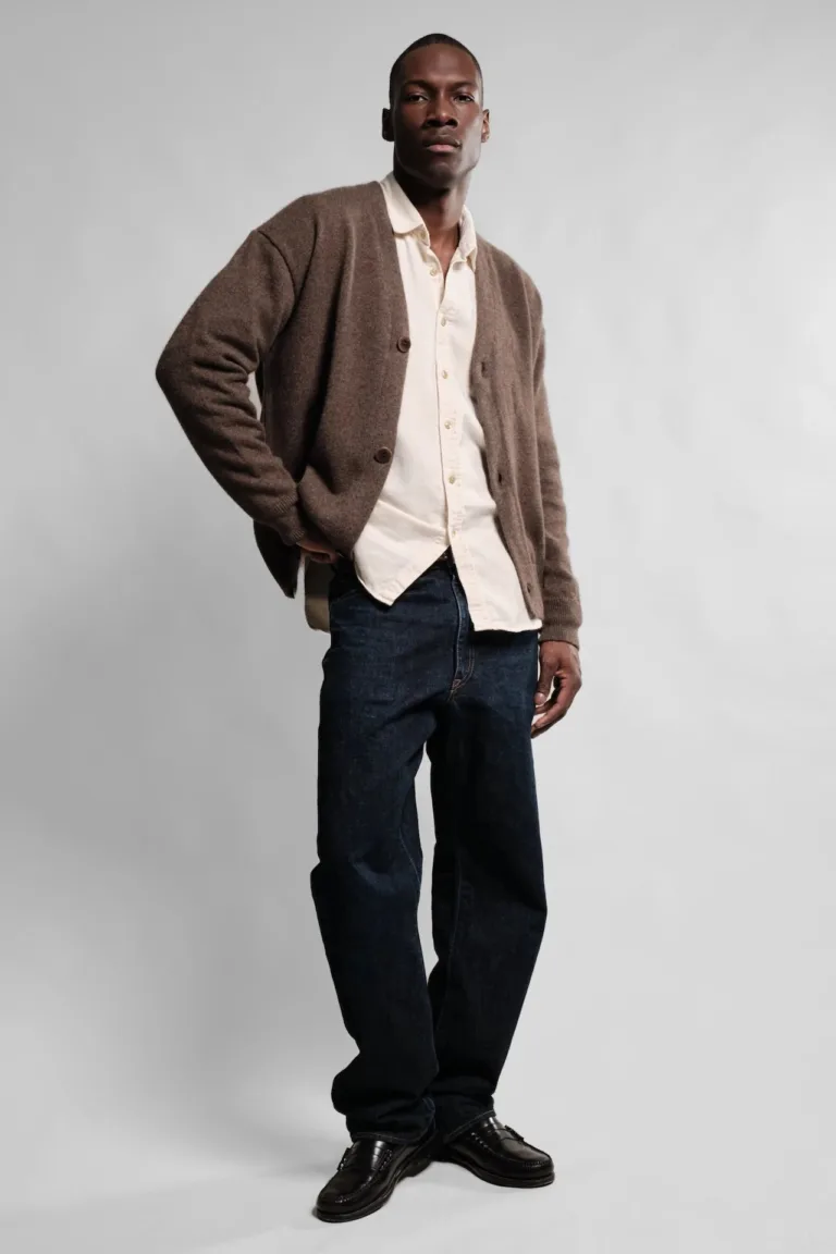 Nitto Knitwear - Cardigan Armen - Mocha – XXL