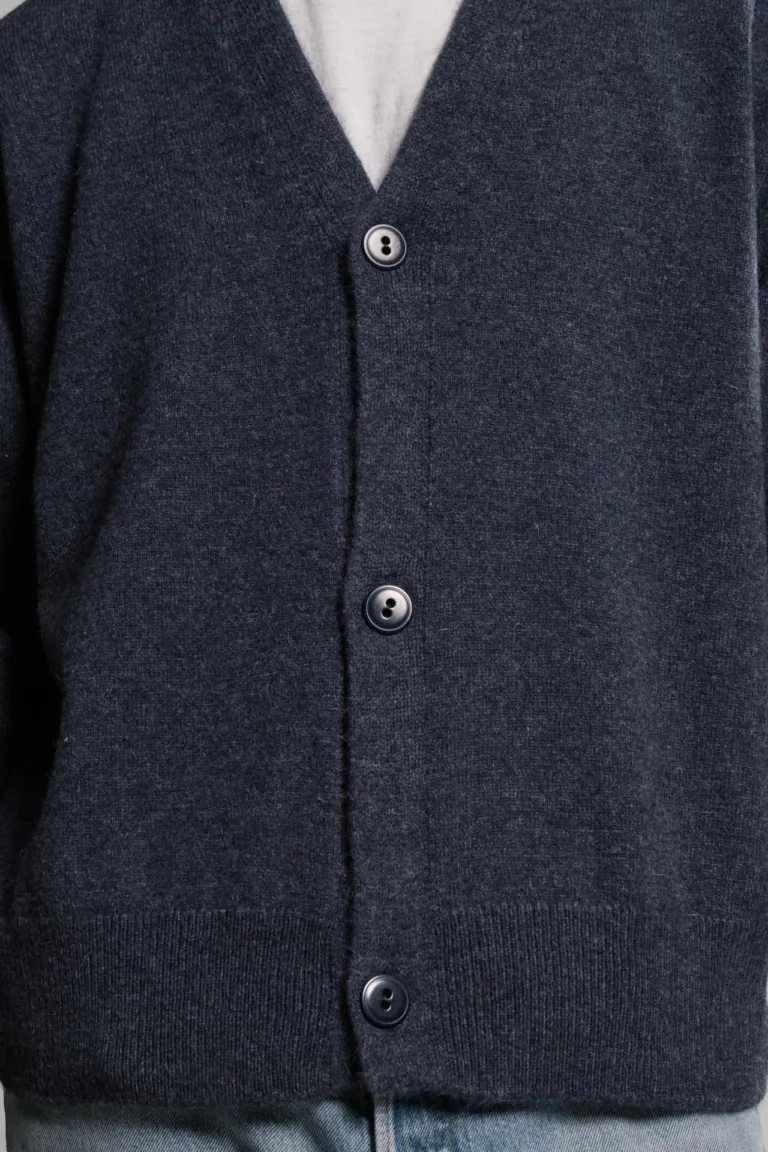 Nitto Knitwear - Cardigan Armen - Navy Mix – XXL