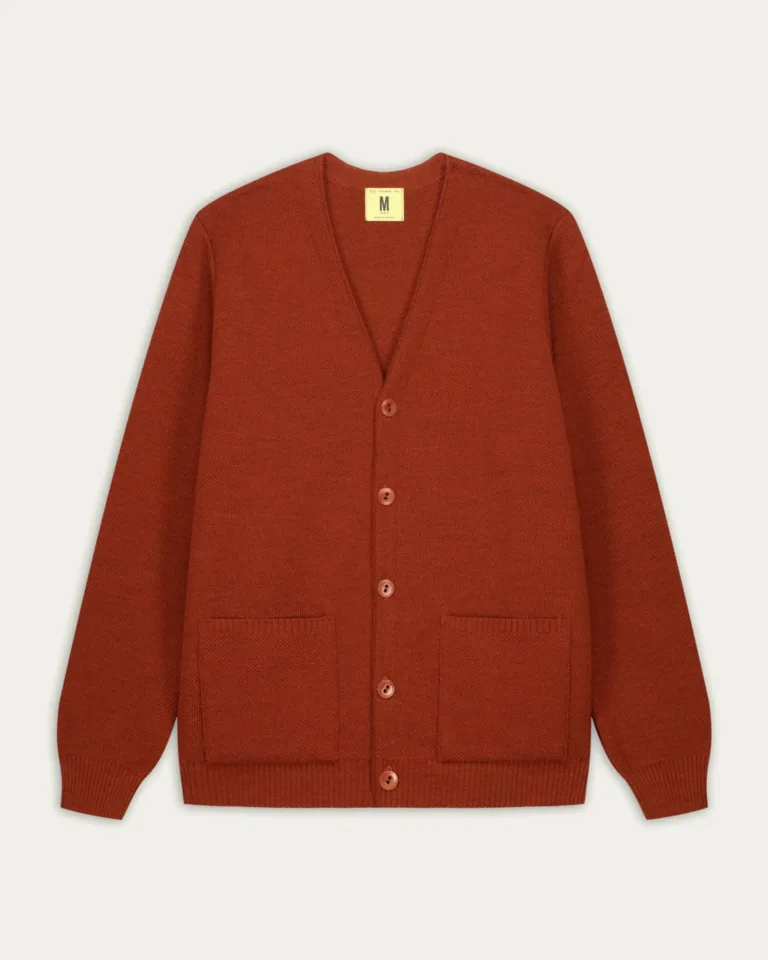 Nitto Knitwear - Cardigan Youri - Orange – XXL
