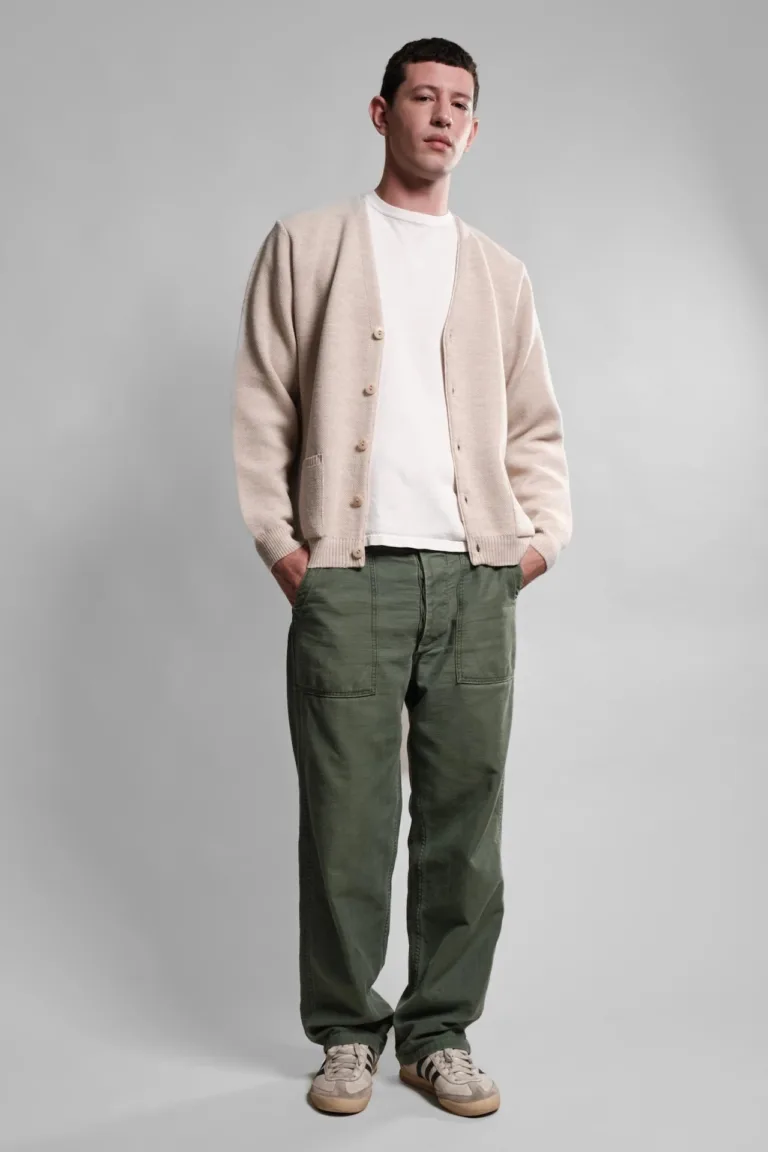 Nitto Knitwear - Cardigan Youri - Naturel – XXL
