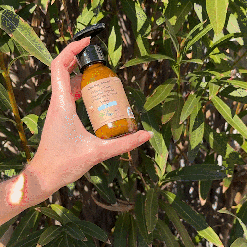 Comme Avant - Crème solaire SPF50 minérale liquide à l'huile de karanja - Version 2 – 1 crème solaire - 90ml / Monoï & Musc