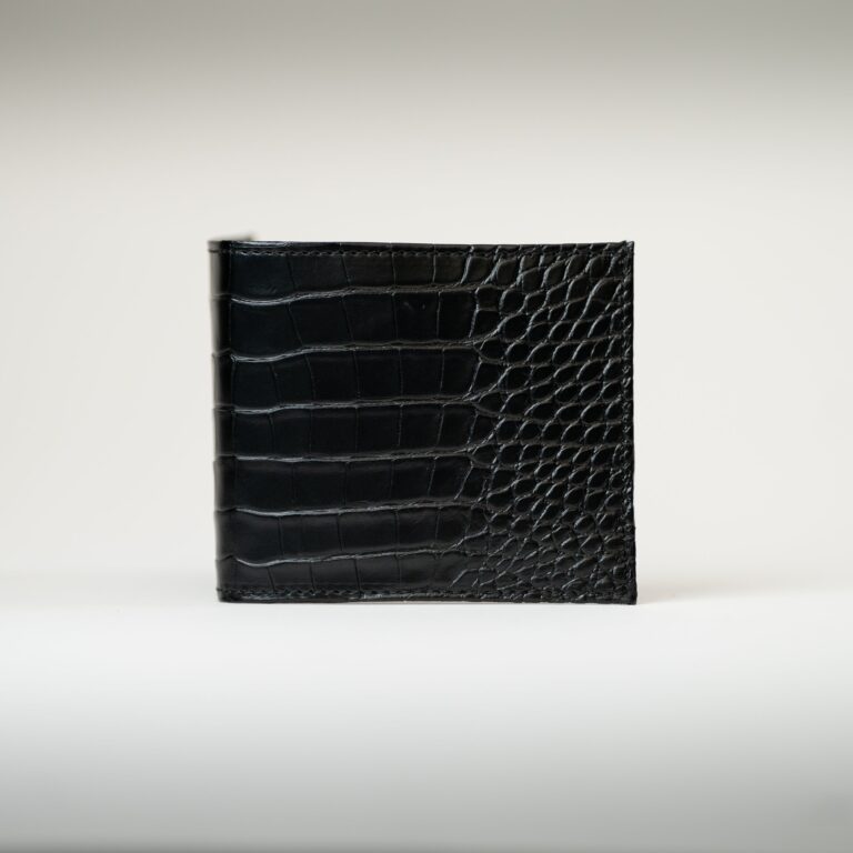 DSC03296 Atelier Bertrand - Portefeuille crocodile – Whisky