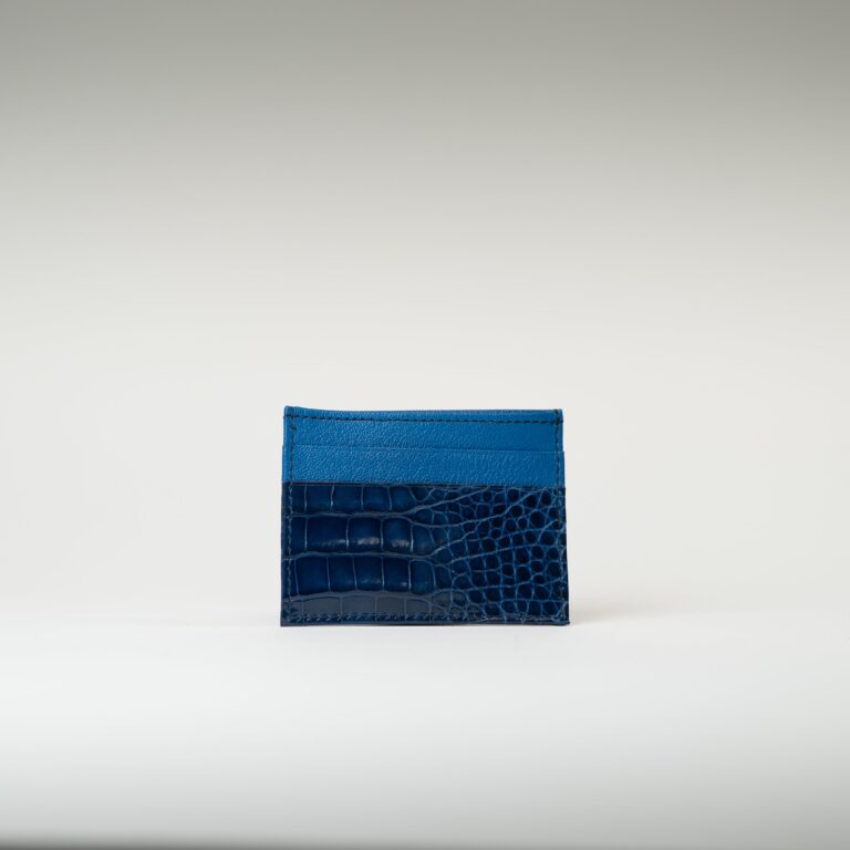 Atelier Bertrand - Porte-cartes crocodile – Caramel