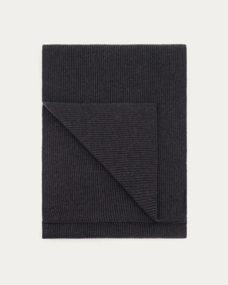 Nitto Knitwear - Echarpe Loris - Anthracite – Taille unique