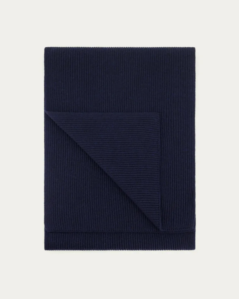 Nitto Knitwear - Echarpe Loris - Marine – Taille unique