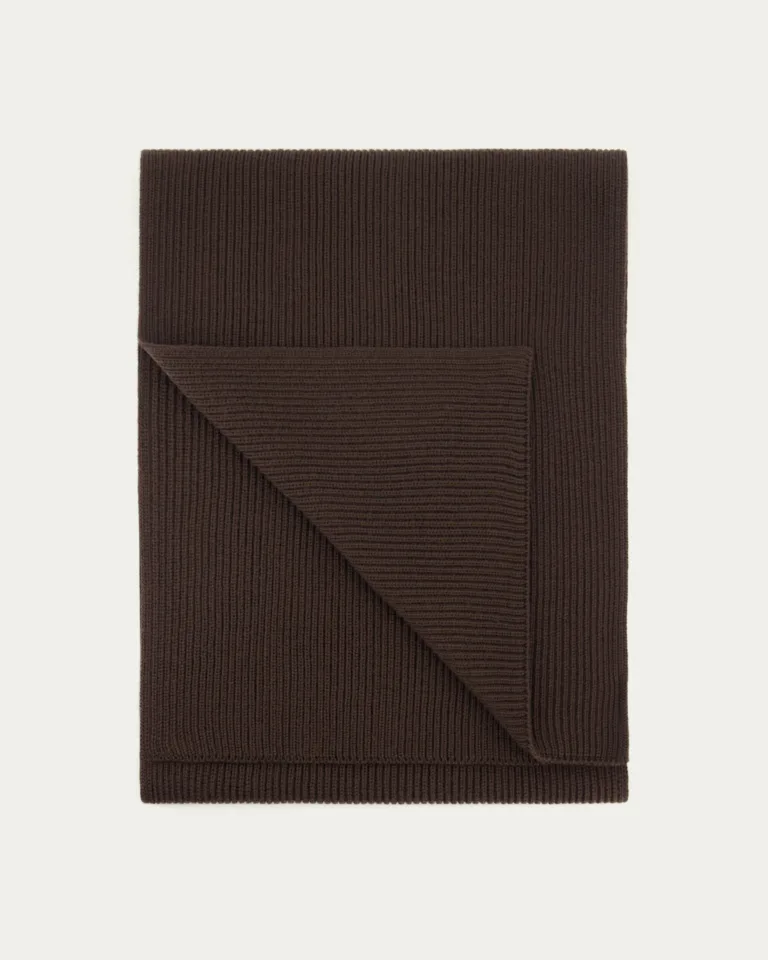 Nitto Knitwear - Echarpe Loris - Marron – Taille unique