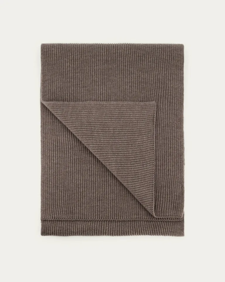 Nitto Knitwear - Echarpe Loris - Taupe – Taille unique