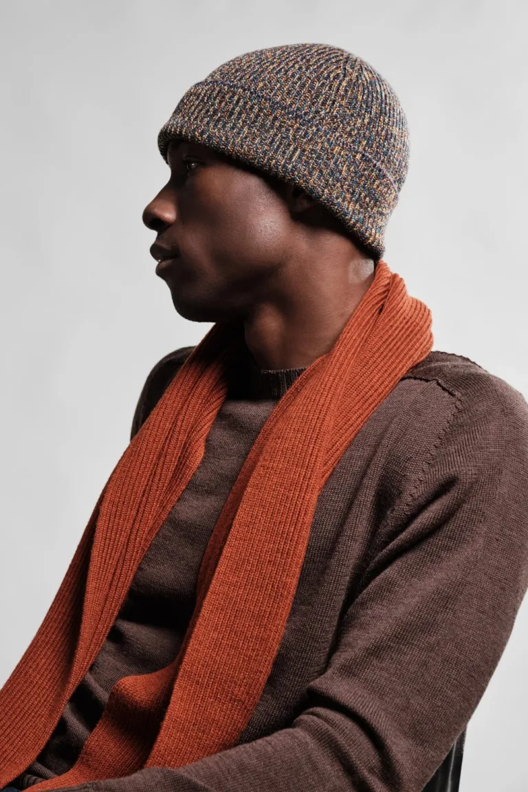 Nitto Knitwear - Echarpe Loris - Orange – Taille unique