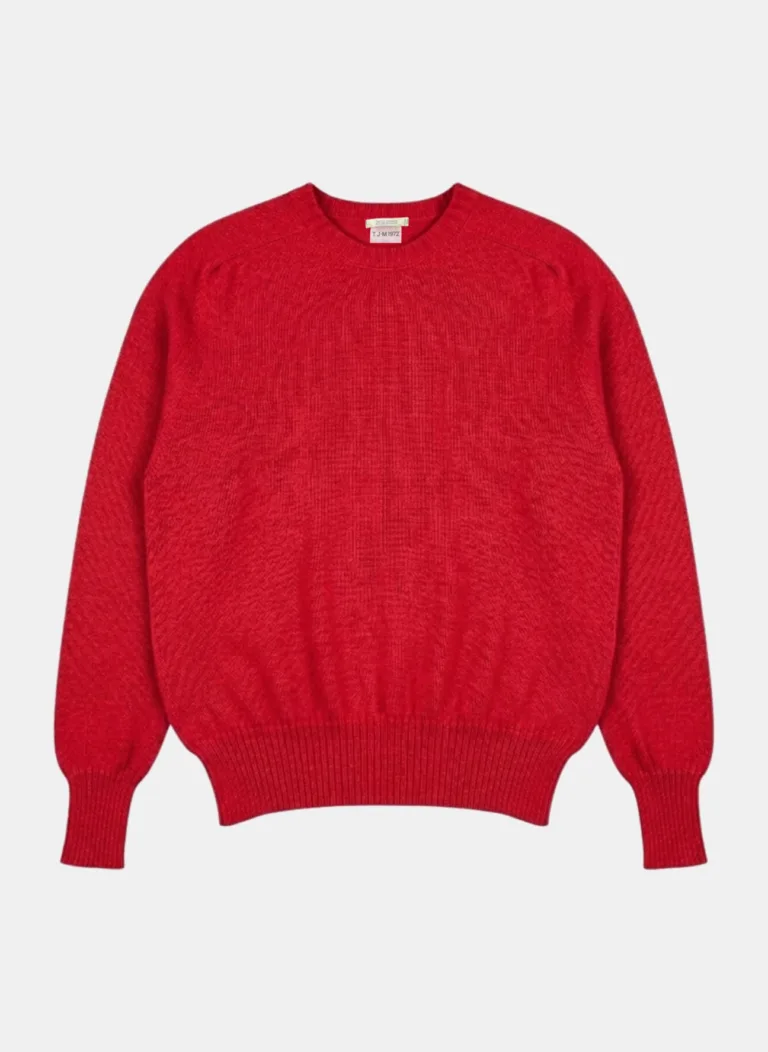 Tricots Jean Marc - Pull Col Rond Enza - Rouge – L