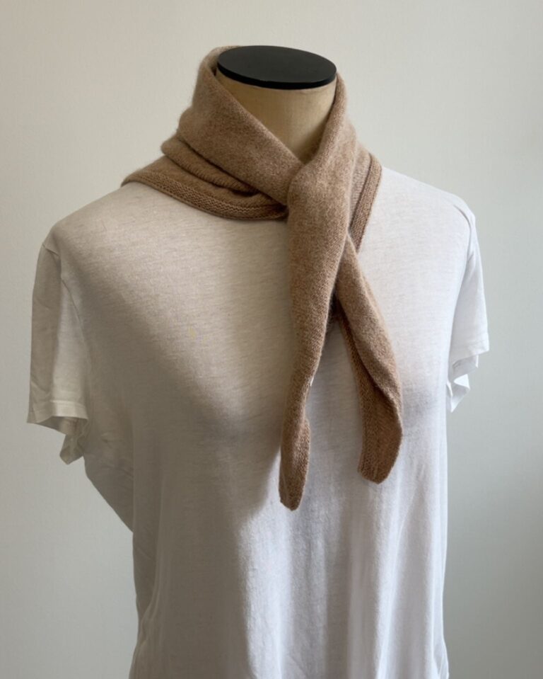 Tricots Jean Marc - Foulard Tsoliné - Avoine Fawn – Taille Unique