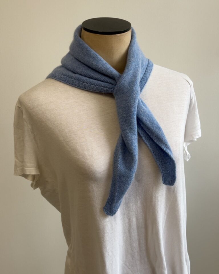 Tricots Jean Marc - Foulard Tsoliné - Bleu Harbour – Taille Unique