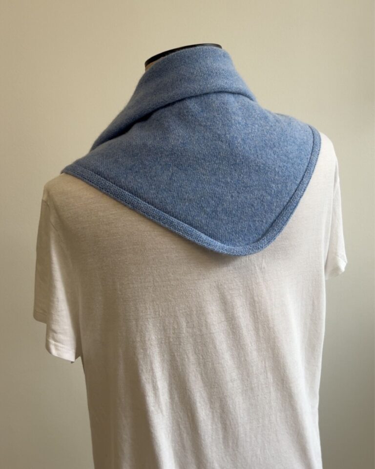 Tricots Jean Marc - Foulard Tsoliné - Bleu Harbour – Taille Unique