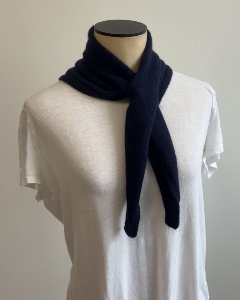 Tricots Jean Marc - Foulard Tsoliné - Navy – Taille Unique