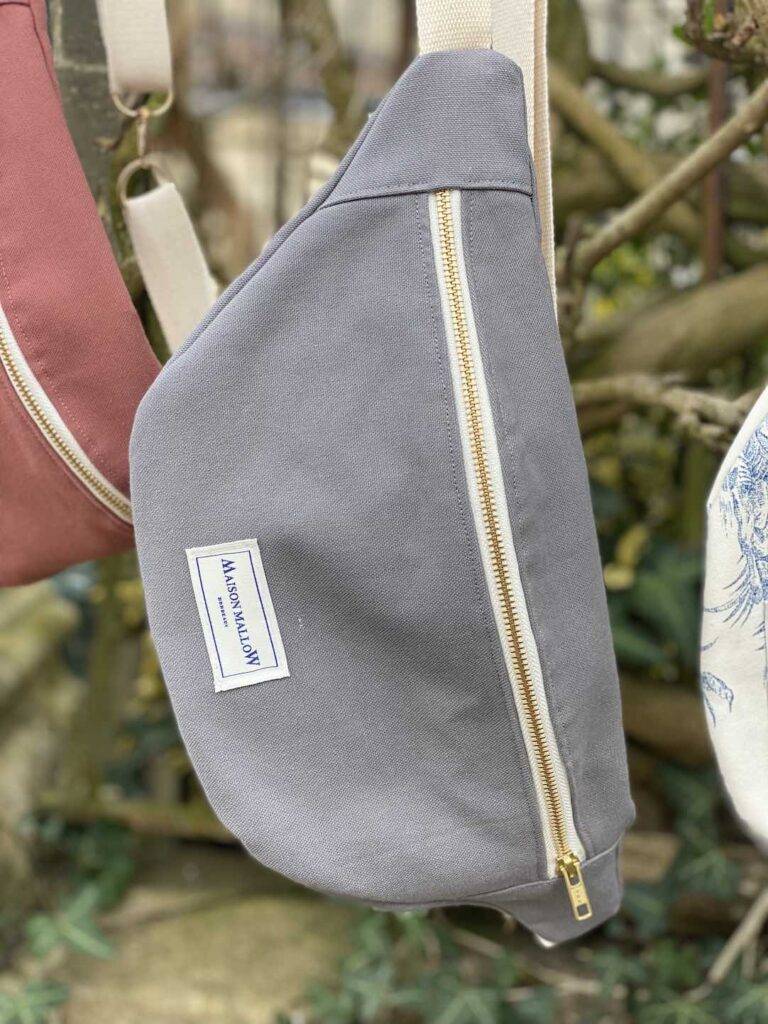 Maison Mallow - Sac Banane Gris Clair - Les Archives