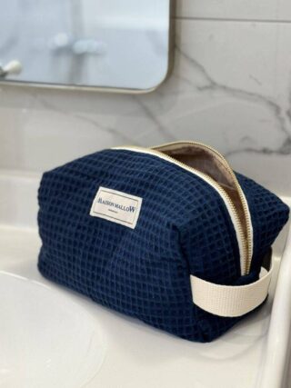 MAISON MALLOW - Trousse de Toilette Bleu Marine