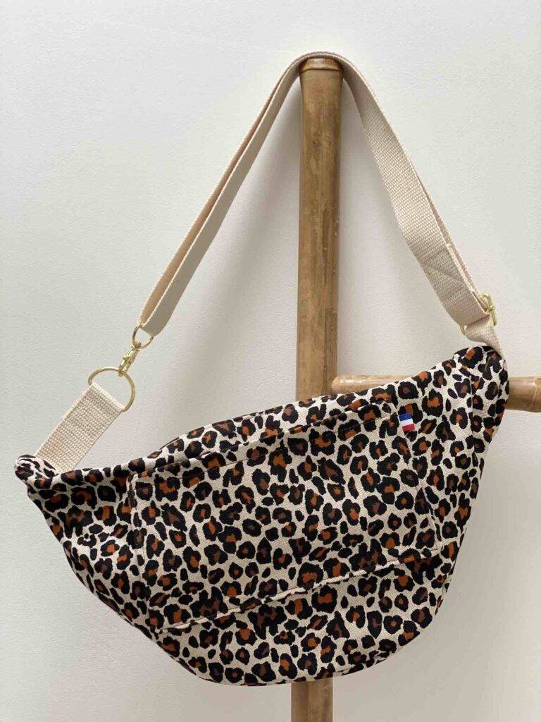 Maison Mallow - Sac Banane Léopard