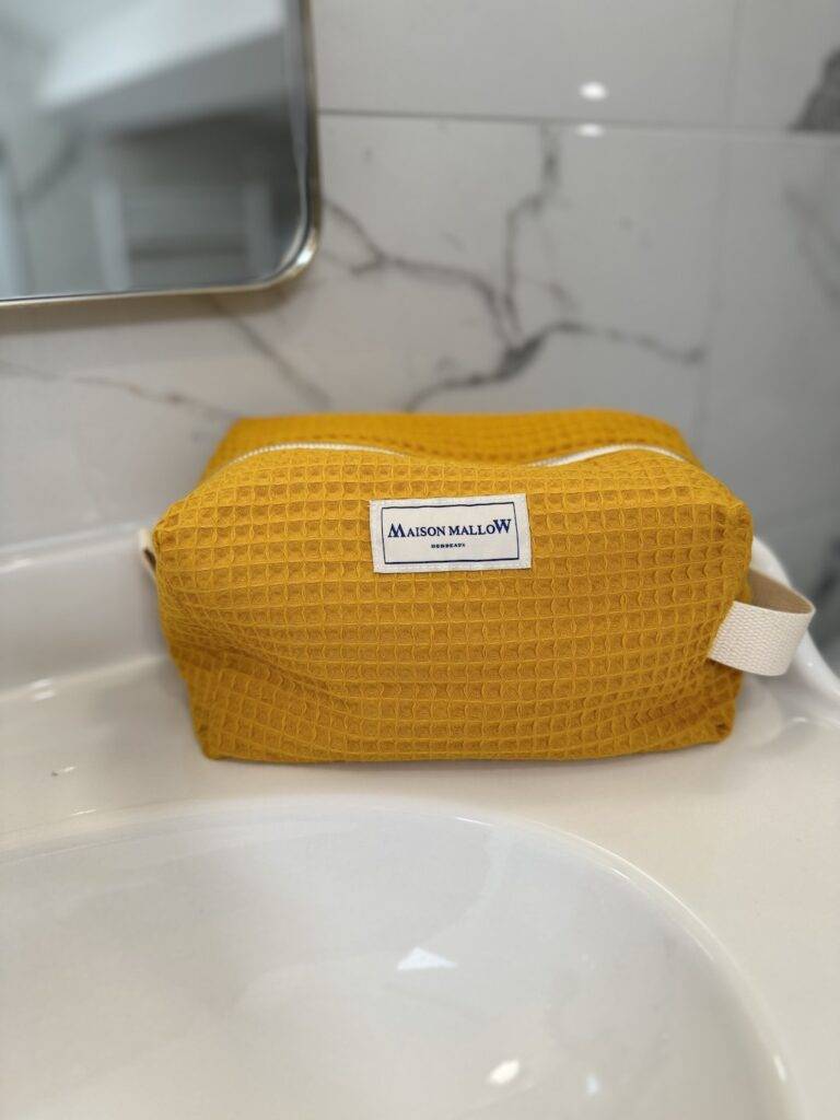 Maison Mallow - Trousse de Toilette Jaune Curry